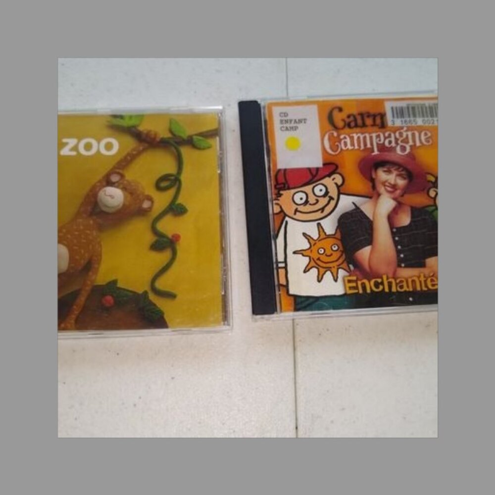 Au Zoo CD songs by Various Artists & Carmen Enchante French Used